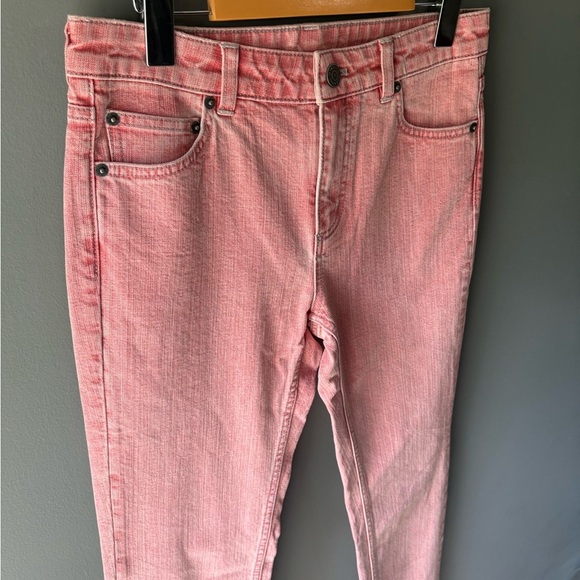 Weekday size 28w 34L pink skinny leg jeans, 99% cotton - Picture 3 of 7